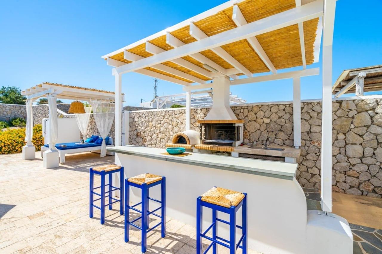Villa Philena Ladiko Heizbarer Pool 法里拉基 外观 照片